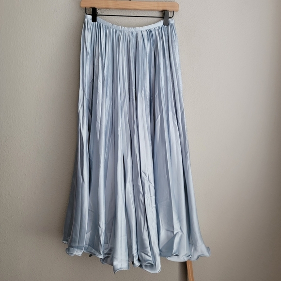 Reformation Bala Skirt in Mineral Blue size 2 NWT - Picture 8 of 12